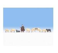 Berger avec 8 moutons - NOC18210