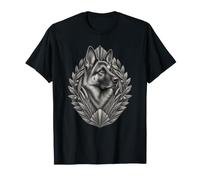 Berger avec Couronne de Feuilles et éventails étagés T-Shirt