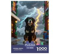 Berger Belge 1000 Pieces Puzzle Pets Mignons Puzzles Colour Puzzle en Papier pour La Décoration Intérieure Le Cadeau Parfait pour La Famille Et Les Amis Jouets Défi 38x26cm
