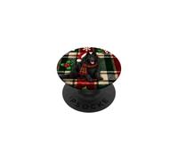 Berger Belge de Noël pour Amoureux des Chiens PopSockets PopGrip Adhésif