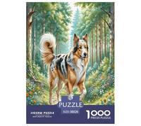 Berger Belge Malinois Puzzle 1000 Pièces Cadeau Unique Jeu Éducatif Défi Jouet À De Qualité Supérieure Peinture Art pour Adultes Enfants 38x26cm/1000pcs