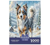Berger Belge Malinois Puzzle 1000 Pièces Educa Jouet en Bois Divertissement Créatif Décoration Intérieure Jeu Éducatif Challenge Toy Adultes & Enfants des 14 Ans 38x26cm/1000pcs