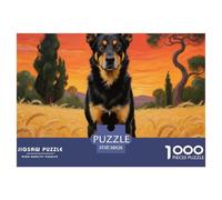 Berger Belge Puzzle De 1000 Pièces pour Adultes Détente & Relaxation Chien Mignon Illustration Colorée pour Enfants À Partir De 14 Ans38x26cm/1000pcs