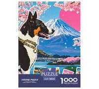Berger Belge Puzzles De 1000 Pieces pour Toute La Famille Pets Mignons Classiques pour Jeux Et Activités Familiales Stimulantes, Idée Cadeau 38x26cm/1000pcs