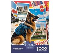 Berger Belge Puzzles De 1000 Pieces pour Toute La Famille Pets Mignons Classiques pour Jeux Et Activités Familiales Stimulantes, Le Cadeau Parfait 70x50cm/1000pcs