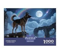 Berger belge1000 Pièces PuzzleChien Encastrement Parfait, Adultes/Enfants, Puzzle Adulte, Activités Familiales 70x50cm/1000pcs
