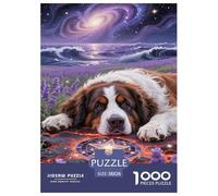 Berger Bernois 1000 Pièces Puzzles pour Adultes,Ciel étoilé Un Jeu De Dexérité Très Difficile Puzzle Éducatif avec des Défis 38x26cm/1000pcs
