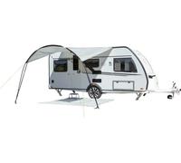 Berger Calabria Voile d’Ombrage 280 x 300 cm avec Barre Réglable | Voile universelle 280 x 300 cm avec barre acier réglable 180-230 cm et double jonc, pour caravane, camping-car et tente.