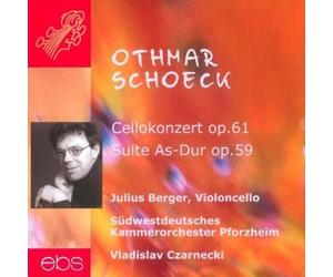 Berger/Czarneck Othmar Schoeck: Concerto for Violoncello & Strings Op. 61/S (CD)