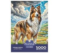 Berger d'Atlas Puzzle 1000 Pièces - Qualité Premium, Jeu De Concentration, Poster Artistique Inclus, Parfait pour Soirées Cosy, 38x26cm/1000pcs