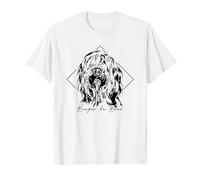 Berger de Brie Portrait pour chien Chien Briard Chien T-Shirt