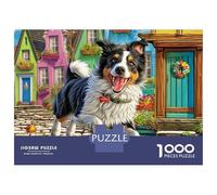 Berger de Mouton 1000 PC 3 Couches Carton BC près de la cabane Puzzle, Défi Ultra Difficile Adultes, Décompression, Décor Mural & Cadeau Amateurs 70x50cm/1000pcs