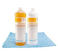 Berger de seidle Kit d'entretien Aqua Satin Polish + biosoap + chiffon nettoyage entretien des parquets huilés de qualité et des sols de bois