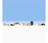 Berger et 8 moutons -N-1/160-NOCH 36750