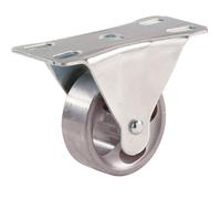 Berger matériel rigide en fonte de roue Caster 5,1 cm avec support de plaque, 9182