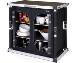Berger | Meuble Cuisine Camping | Plan de Travail Cuisine Rangement Cuisine | Desserte Cuisine Accessoires Camping Car | Armoire Pliante Camping-Car | Taille L