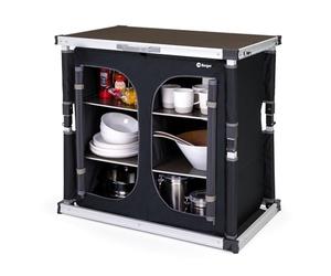Berger | Meuble Cuisine Camping | Plan de Travail Cuisine Rangement Cuisine | Desserte Cuisine Accessoires Camping Car | Armoire Pliante Camping-Car | Taille M