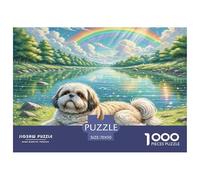 Berger mioritique roumain Puzzle 1000 Pièces Cadeau Unique Jeu Éducatif Défi Jouet À De Qualité Supérieure Peinture Art pour Adultes Et Enfants 70x50cm/1000pcs