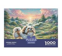Berger mioritique roumain Puzzle 1000 Pièces Cadeau Unique Jeu Éduchatif Challenge Toy À De Qualité Supérieure Peinture Art pour Adultes Et Enfants À Partir De 14 Ans 70x50cm/1000pcs
