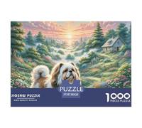 Berger mioritique roumain Puzzle 1000 Pièces Puzzles Activité Relaxante Et Écoresponsable Moderne Adultes Et Enfants À Partir De 12 Ans 38x26cm/1000pcs