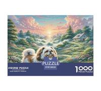 Berger mioritique roumain Puzzles 1000 Pièces Cadeau Unique Jeu Éducatif Défi Jouet À De Qualité Supérieure Peinture Art pour Adultes Et Enfants À Partir De 14 Ans 38x26cm/1000pcs