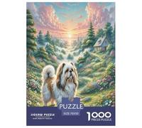 Berger mioritique roumain Puzzles 1000 Pièces Cadeau Unique Jeu Éduchatif Défi Jouet À De Qualité Supérieure Peinture Art pour Adultes Et Enfants 70x50cm/1000pcs