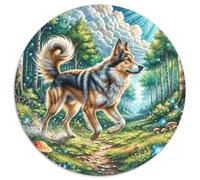 Berger mioritique roumain Puzzles Jeu De Société Adulte Activités Familiales Stimulantes 1000 Pieces Cute Animaux Puzzles Classiques Qualité Premium pour Adultes 1000pcs (67.5x67.5cm)