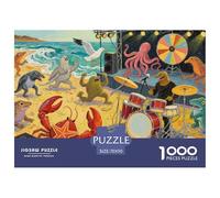 Berger nucléaire Puzzle en Bois Imperméable DIY Puzzles De 1000 Pièces pour Adultes Cadeaux Défi Et Casse-tête Jeux De Stimulants