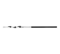 BERGER Perche télescopique ArboRapid 75900, Extensible de 1,75 à 5,90 m pour Le Travail sur Arbre, Tubes en Aluminium garant de stabilité, clipsable Argent/Noir Teleskopstange 4-teilig 1,75-5,90m