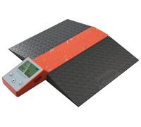 BERGER | Pèse-Essieu Caravan jusqu’à 1500 kg - Balance de Roue Rechargeable pour Camping-Car, Caravane, Van & Remorque, Écran Digital, USB-C, Étanche IPX4 (2)
