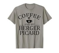 Berger Picard Chien et Café T-Shirt