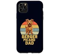 Berger Picard Dog Dad Retro Funny My Dogs are My Cardio Coque pour iPhone 11 Pro Max