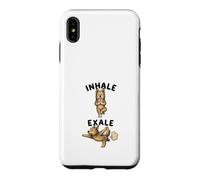 Berger Picard Pratique Le Yoga Inhale - Exale DIGOR drôle Coque pour iPhone XS Max