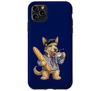 Berger Picard Tasse à café Motif Drapeau français Coque pour iPhone 11 Pro Max