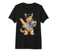 Berger Picard Tasse à café Motif Drapeau français T-Shirt Haut de Gamme