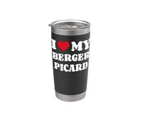 Berger Picards Berger de Picardie I Love My Berger Picard Gobelet isotherme en acier inoxydable double paroi