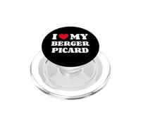 Berger Picards Berger de Picardie I Love My Berger Picard PopSockets PopGrip pour MagSafe