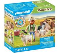 Berger PLAYMOBIL avec Moutons et Agneaux - Set de Ferme Écologique