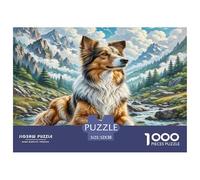 Berger polonais de Basse-Cour Jigsaw Puzzles 1000 Pièces Adapter Les Adultes Ou Les Familles Ensemble Jeu De Puzzle Cadeaux pour Adultes 100% Carton Recyclé Décoration De Maison 52x38cm/1000pcs