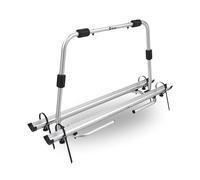 BERGER Porte-vélos pour voiture Super XL, porte-vélos caravane, attelage pour remorque, support arrière pour 2 vélos, vélo électrique, vélo de montagne, pliable, aluminium