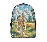 berger sac à dos de grande capacité 2 compartiment à la mode et durable cartable grande capacité pour élève d'école animal 3d imprimé sac d'école-16,garçon et fille pour les voyages les affaires