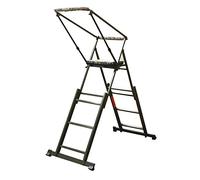 Berger & Schröter GmbH Chaise Assise en Aluminium avec rallonge Adulte Unisexe, Vert Kaki, L