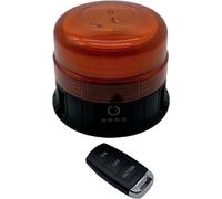 Berger & Schröter Gyrophare SM811HP-BR 12 V, 24 V à batterie ventouse, fixation magnétique, montage par vissage orange