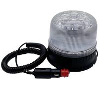 Berger & Schröter Gyrophare SM825HCAB 12 V, 24 V avec fiche auto, via réseau de bord fixation magnétique, montage par vissage