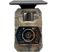 Berger & Schröter Mini caméra de Chasse WiFi 32 MP, Panneau Solaire 0,75 W, Vision Nocturne Infrarouge 940 nm, Batterie au Lithium 5200 mAh, caméra pour Animaux Sauvages, déclencheur 0,2 s