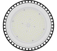 Berger & Schröter - Projecteur LED UFO High Bay Light - 200 W efficacité énergétique D - 24000 lm - Lumière blanche 6500 K - IP66 - Éclairage industriel