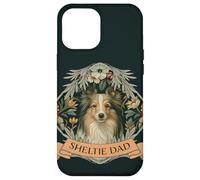 Berger Sheltie Dad Shetland Style William Morris Coque pour iPhone 12 Pro Max