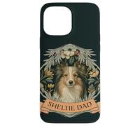 Berger Sheltie Dad Shetland Style William Morris Coque pour iPhone 13 Pro Max