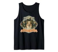 Berger Sheltie Dad Shetland Style William Morris Débardeur