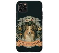 Berger Sheltie Mom Shetland Style William Morris Coque pour iPhone 11 Pro Max